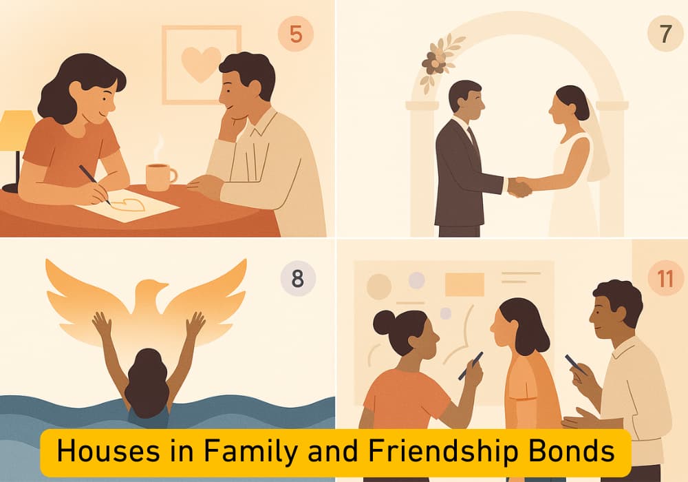 Key Houses for Love and Relationships