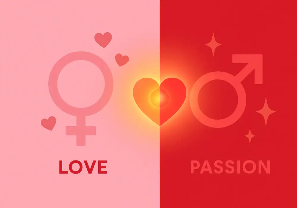 Venus and Mars in Love