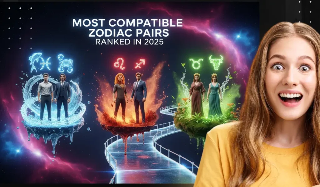 Most Compatible Zodiac Pairs Ranked in 2025