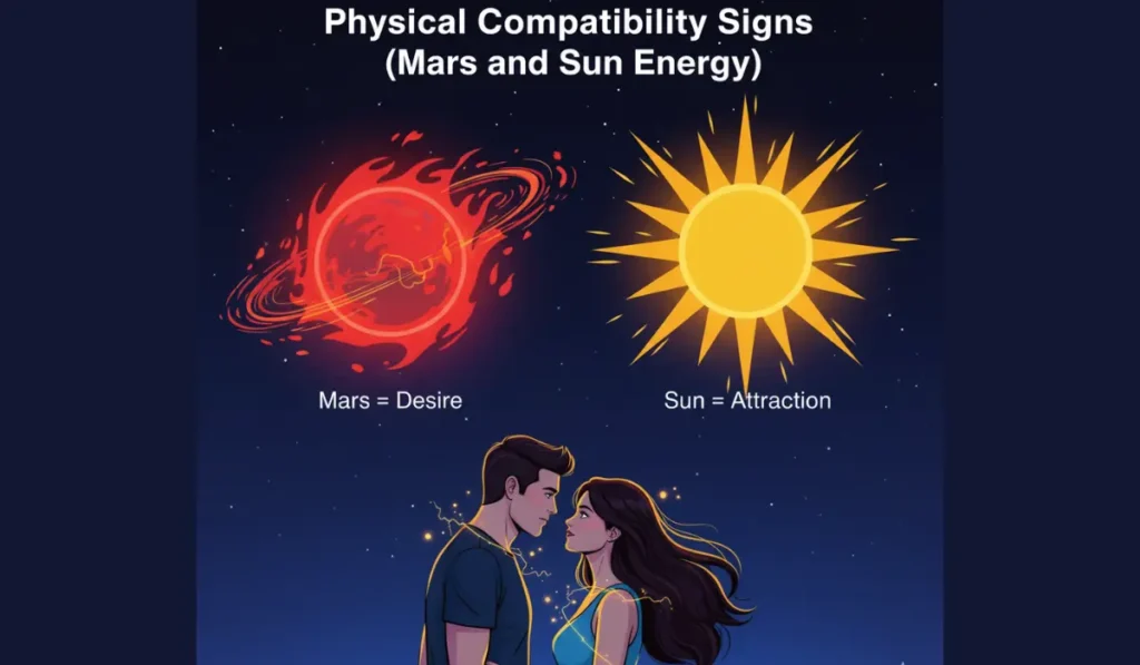 Physical Compatibility Signs (Mars and Sun Energy)