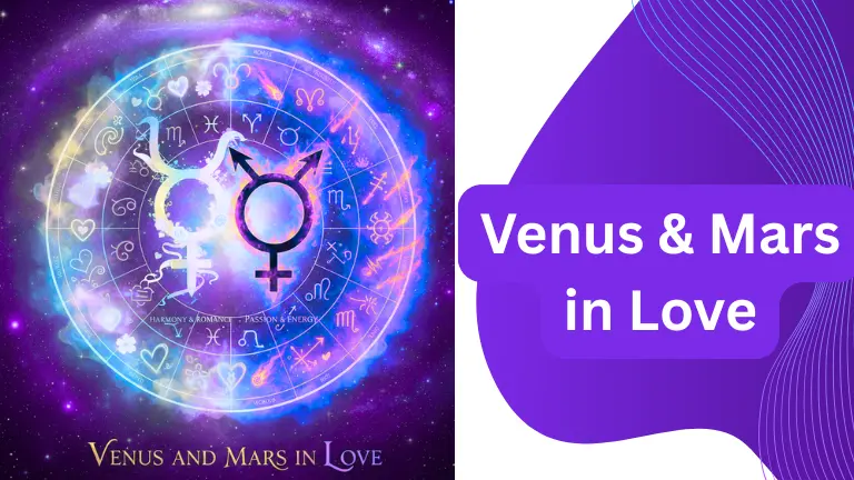 Venus and Mars in Synastry (Chart Overlay)