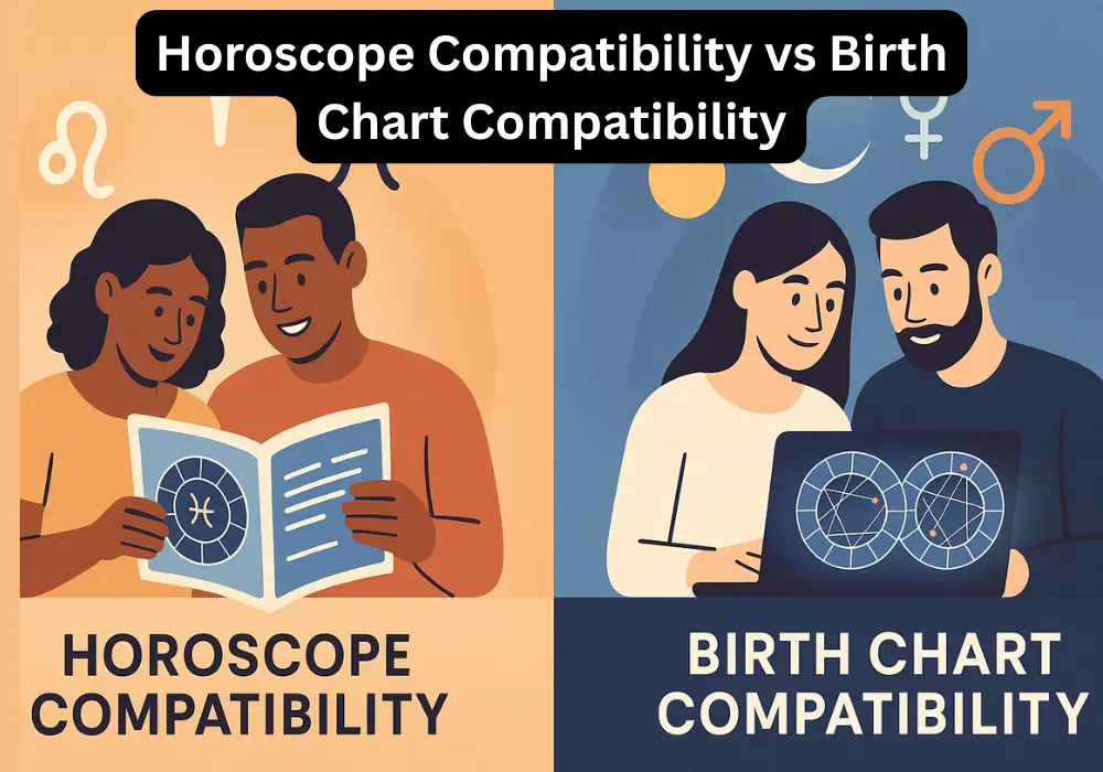 Horoscope Compatibility vs Birth Chart Compatibility: What’s the Difference