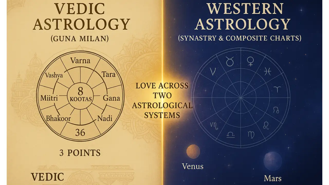 Vedic and Western compatibility methods