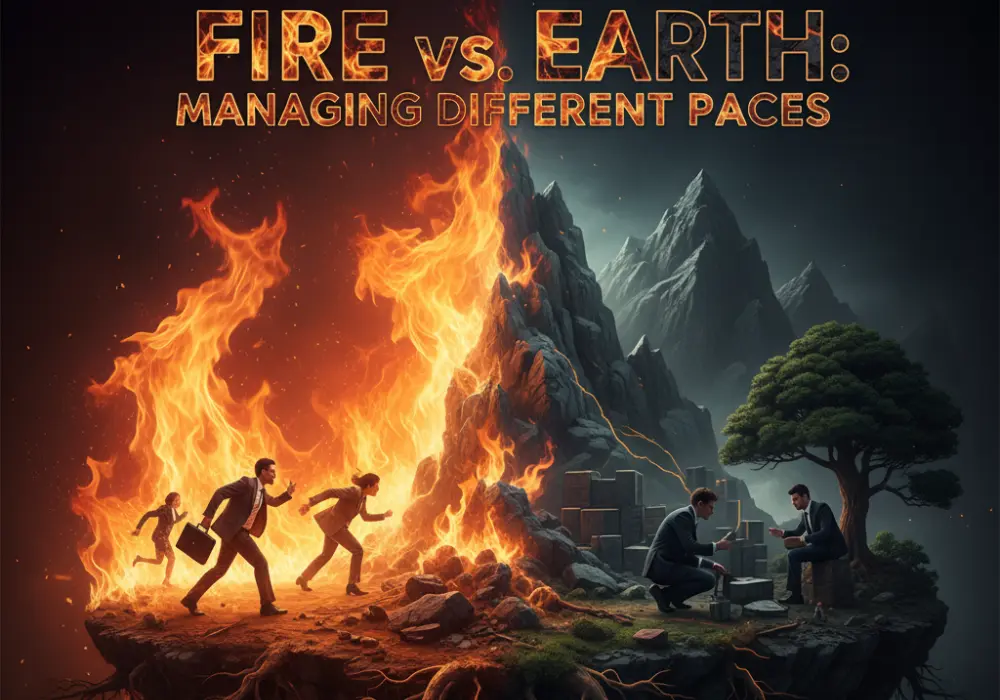Fire vs Earth