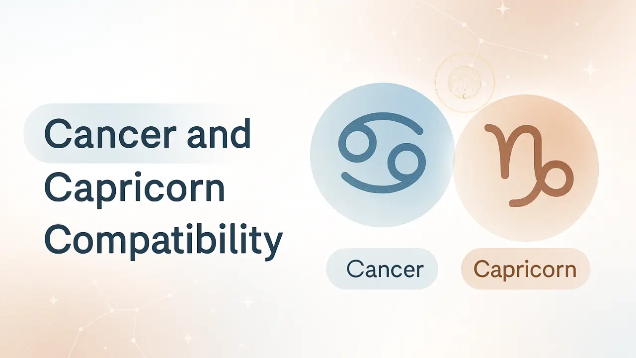 Cancer and Capricorn Compatibility Love, Talk, Money