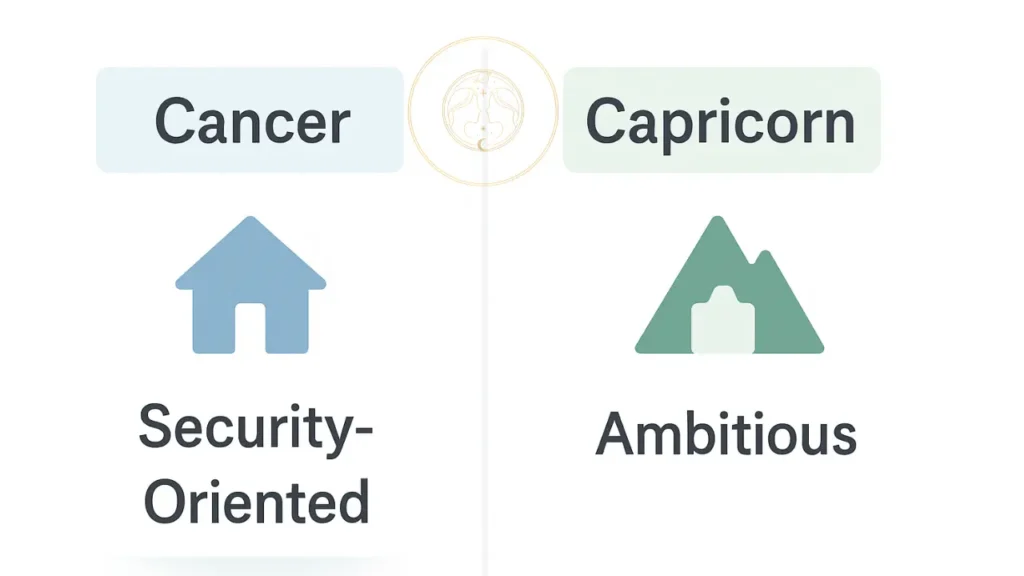 Cancer and Capricorn: Money and Financial Compatibility