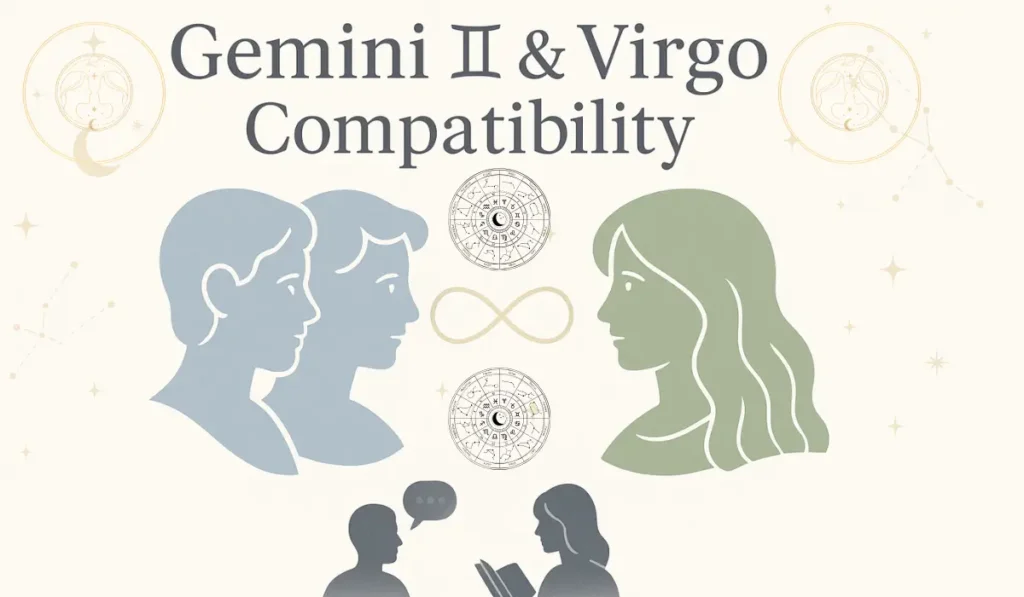 Gemini and Virgo Compatibility: Love, Talk, Money, Family