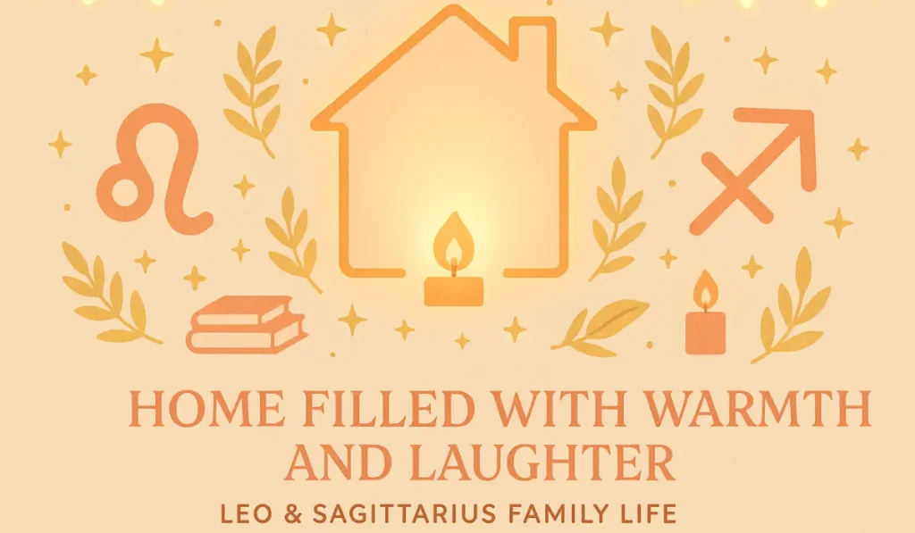 Family and Home Life: Leo and Sagittarius Compatibility
