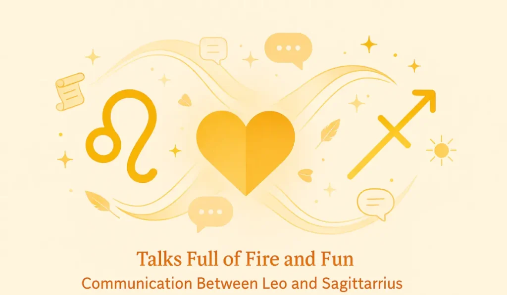 Talk and Communication: Leo and Sagittarius Compatibility