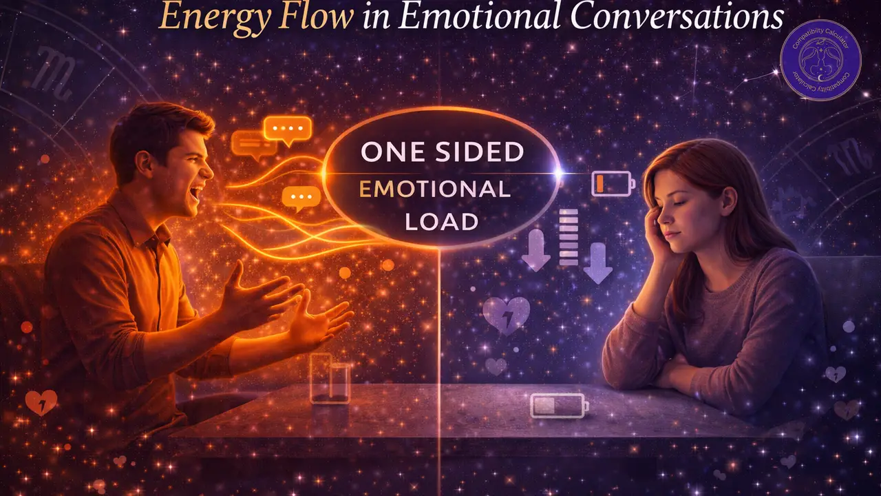 Emotional imbalance in conversation dynamics through overexplaining, shutdown, pressure, and uneven repair effort.