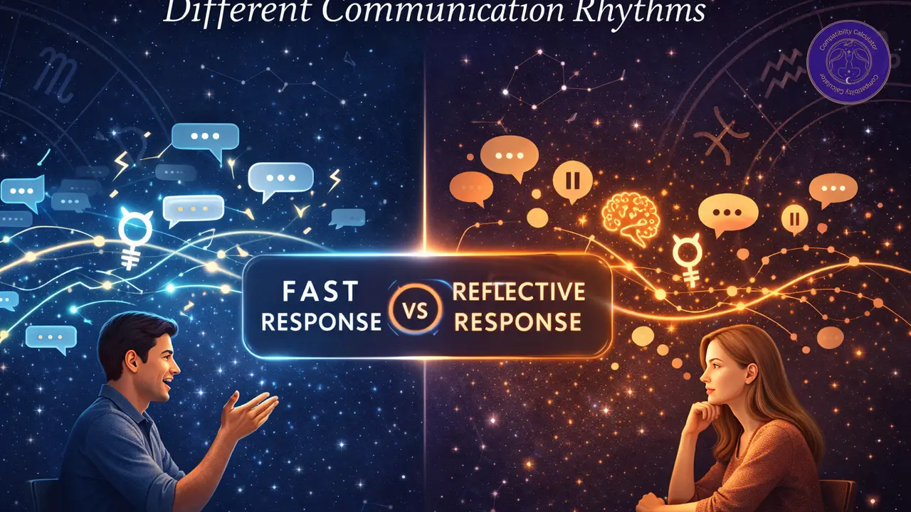 Fast versus reflective communication styles in relationships through timing, tone, processing, and misunderstanding.