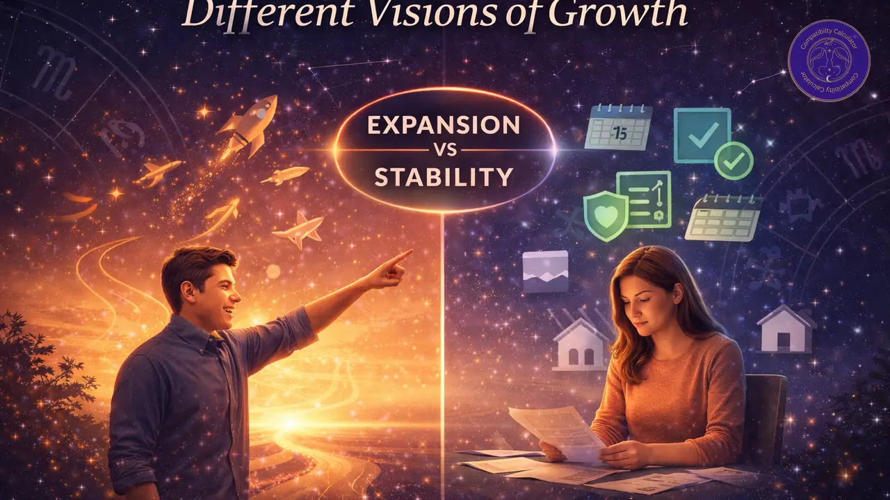 Jupiter compatibility through growth paths, pursuit, balance, and how partners expand at different speeds.