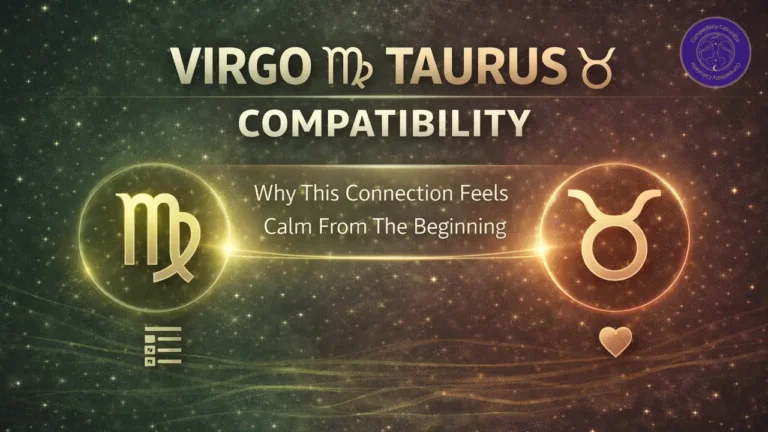 Virgo and Taurus compatibility shaped by steadiness, patience, practical love, and shared earth sign reliability.